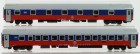 48012 LS Models Set of 2 Sleeping cars type WLABmee for International train